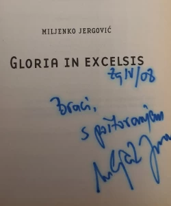 Knjiga Gloria in excelsis autor Miljenko Jergović