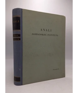 Anali Jadranskog instituta I.