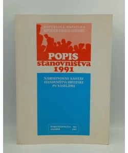 Popis stanovništva 1991. -narodnosni  sastav stanovništva Hrvatske po naseljima