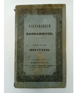 Kalendar zagrebački 1842