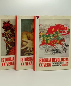 Knjiga Istorija revolucija XX veka I-IV urednice Vere Popović