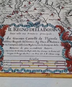 Il regno della Bossina-Zemljovid Bosna