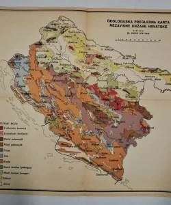 Zemljopis Hrvatske I-II autor Zvonimir Dugački