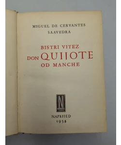 Bistri vitez Don Quijote od Manche I-II.