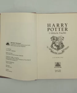 Knjiga Harry Potter i odaja tajni autor Joanne K. Rowling