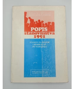 Popis stanovništva 1991.- Stanovi za odmor i rekreaciju po naseljima