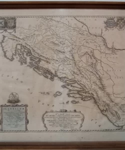 Ivan Lučić, Johannes Blaeu: Illiricum Hodiernum (Zemljovid Ilirika)