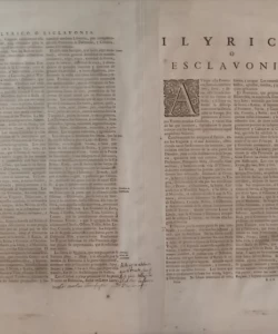 Ivan Lučić, Johannes Blaeu: Illiricum Hodiernum (Zemljovid Ilirika)