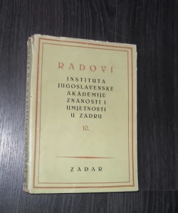 Radovi JAZU Zadar 10.