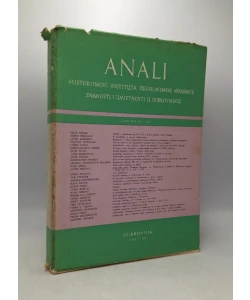 Anali VI-VII Historijskog instituta JAZU u Dubrovniku