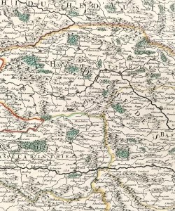 Alexis Hubert Jaillot, Nicolas Sanson d'Abbeville: Patrie Cercle D'Austriche