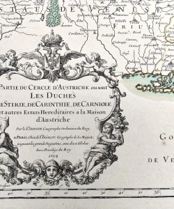 Alexis Hubert Jaillot, Nicolas Sanson d'Abbeville: Patrie Cercle D'Austriche