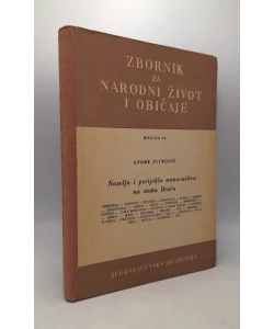 Zbornik za narodni život i običaje - naselja i porijeklo stanovništva na otoku Braču