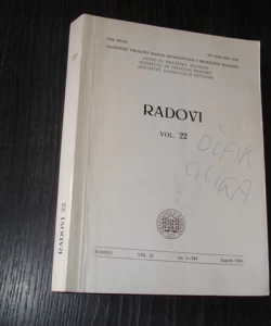 Radovi Instituta za hrvatsku povijest 22