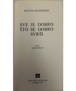 Sve je dobro što se dobro svrši