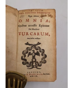 De Turcarum moribus
