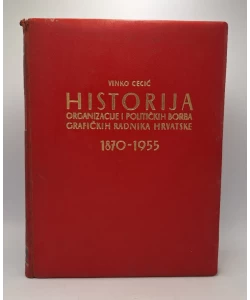 Historija organizacije i političkih borba grafičkih radnika Hrvatske 1870-1955