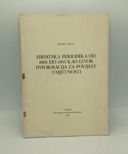Hrvatska periodika od 1869. do 1903. kao izvor informacija za povijest umjetnosti