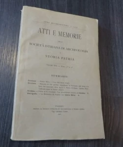 Atti e memorie della Societa Istriana di Archeologia