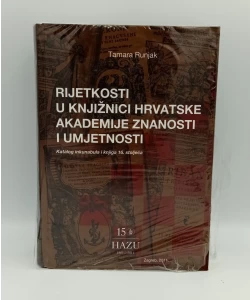 Rijetkosti u knjižnici Hrvatske akademije znanosti i umjetnosti