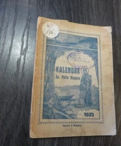 Kalendar sv.Petra Klavera 1932.