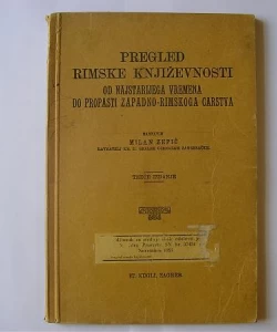 Pregled Rimske književnosti