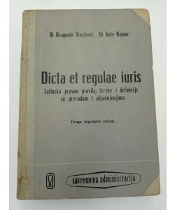 Dicta et regulae iuris