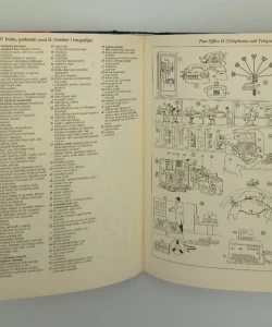 Knjiga Hrvatsko ili srpsko-engleski slikovni rječnik autora Vjekoslava Bobana