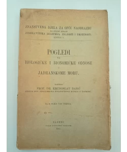 Pogledi na biologičke i bionomičke odnose u Jadranskome moru