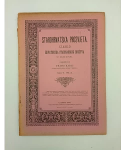 Starohrvatska prosvjeta sv.2/1900.