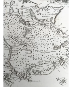 Giovanni Salmon: Carta geografica dell’ Istria - Zemljovid Istre