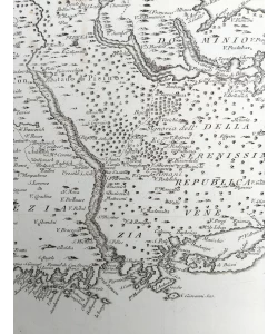 Giovanni Salmon: Carta geografica dell’ Istria - Zemljovid Istre