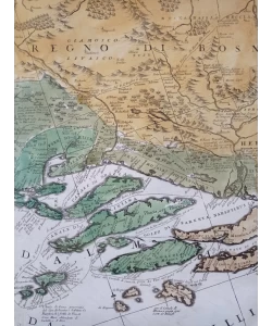 Coronelli Vincenzo Maria:Ristretto della Dalmazia