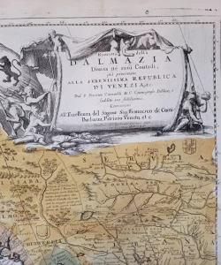 Coronelli Vincenzo Maria:Ristretto della Dalmazia