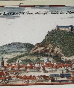 Zemljovid Kranjske Vindijske Marke i Istre