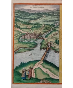 Georg Houfnaglius: Veduta Petrinje