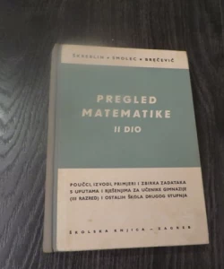 Pregled matematike II