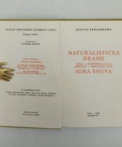 Knjiga Naturalističke drame. Igra snova autora Augusta Strindberga