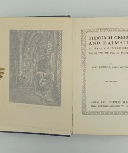 Through Greece and Dalmatia