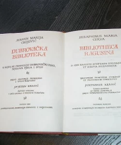 Bibliotheca Ragusina II.-IV. / Dubrovačka biblioteka II-IV.