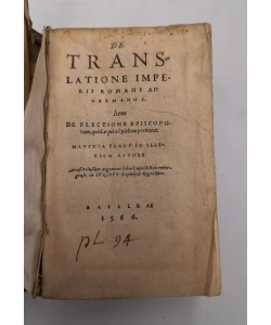 De translatione imperii Romani ad Germanos