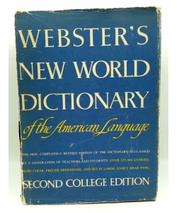 Webster's new world dictionary of the american language
