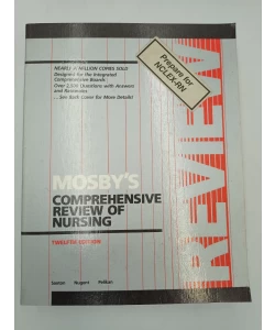 Mosby's comprehensive review of nursing