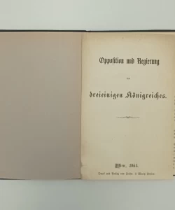 Opposition und Regierung