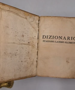 Dizionario Italiano, Latino, Illirico