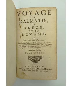 Voyage de Dalmatie de Grece et du Levant I. - II.