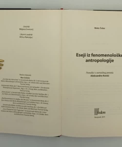 Eseji iz fenomenološke antropologije