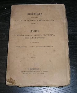 Listine o odnošajih izmedju južnoga slavenstva i Mletačke Republike knjiga V