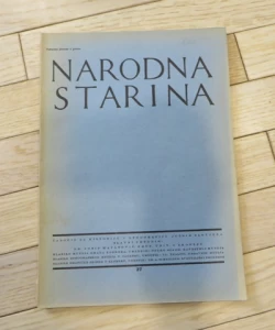 Narodna starina 27/1933