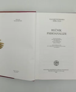 Knjiga Rečnik psihoanalize autora Elisabeth Roudinesco i Michela Plona